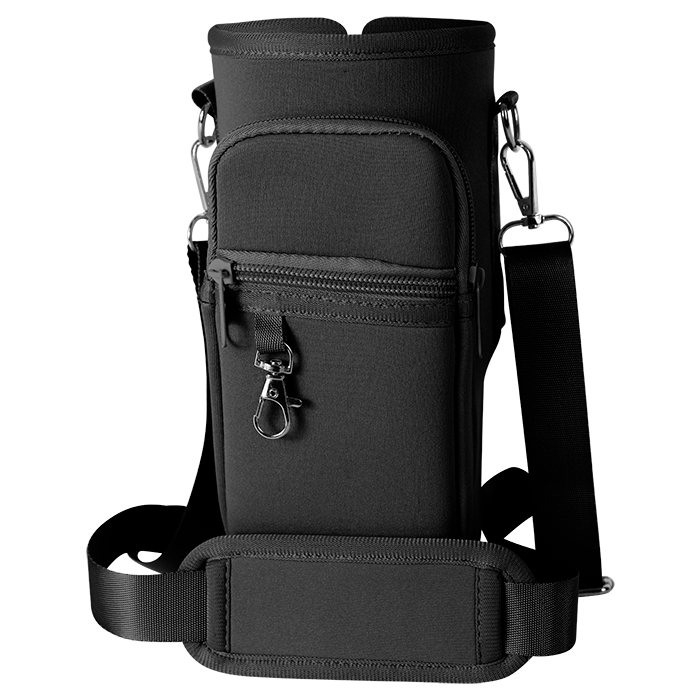 Travel Cup Crossbody Carrier - Black