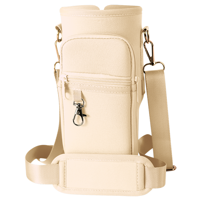Travel Cup Crossbody Carrier - Nude