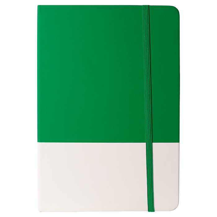 Two Tone Notebook - Green