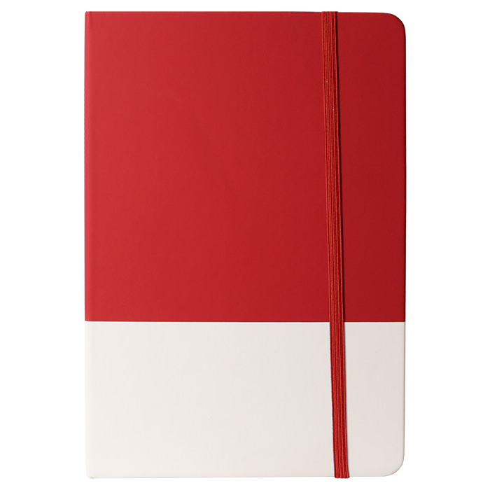 Two Tone Notebook - Red