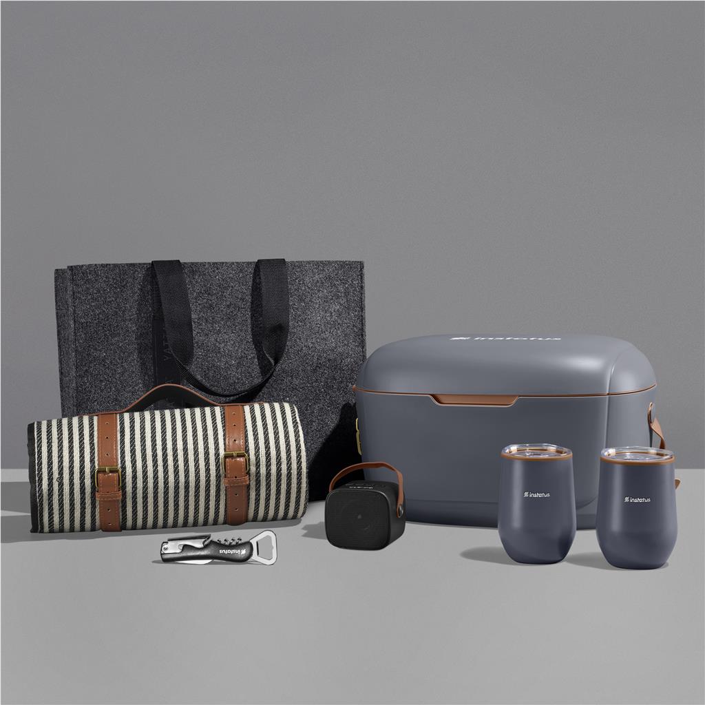 Yatta Serenity Set Hamper - DARK GREY