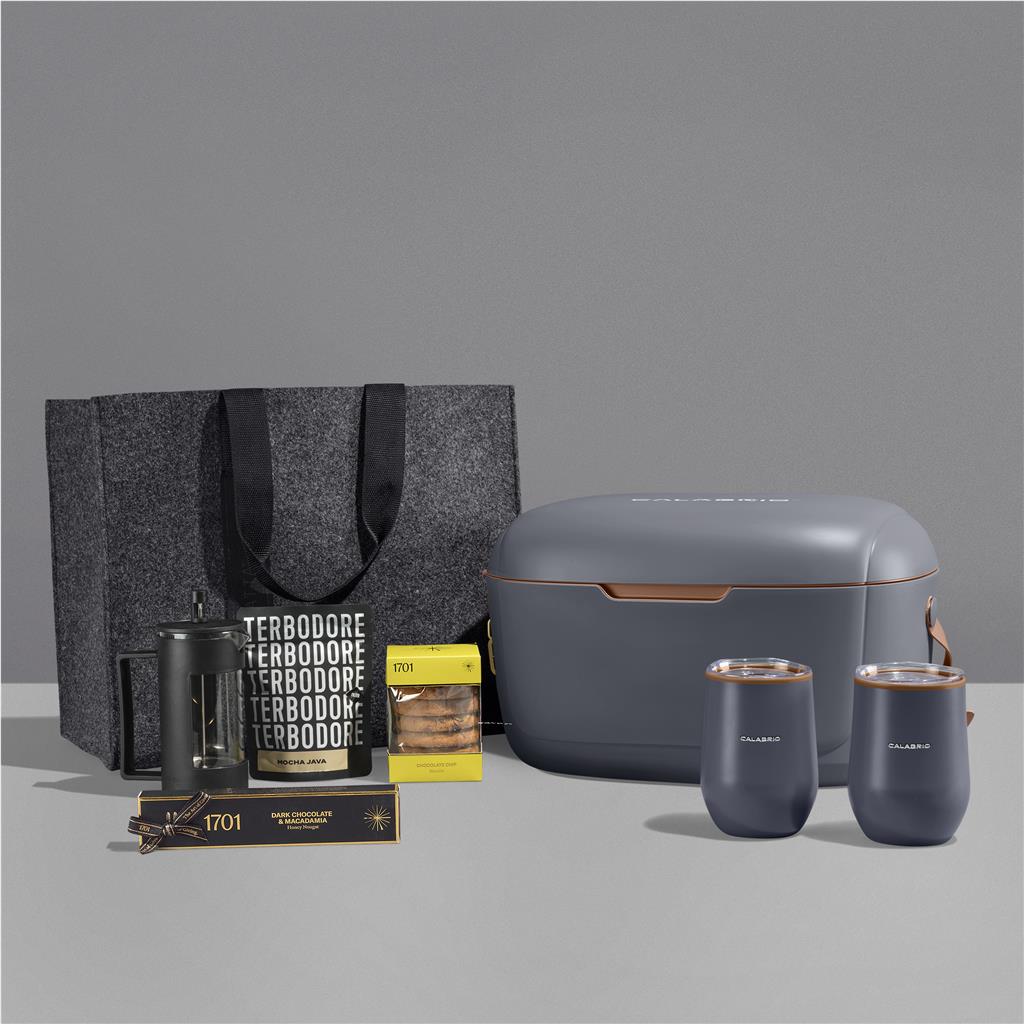 Yatta Cuppa Charm Hamper - DARK GREY