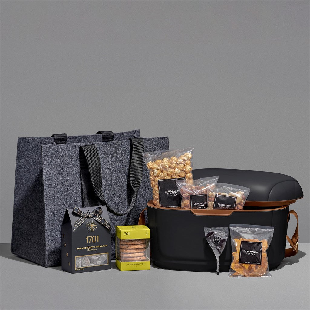Yatta Elegant Escape Hamper - BLACK