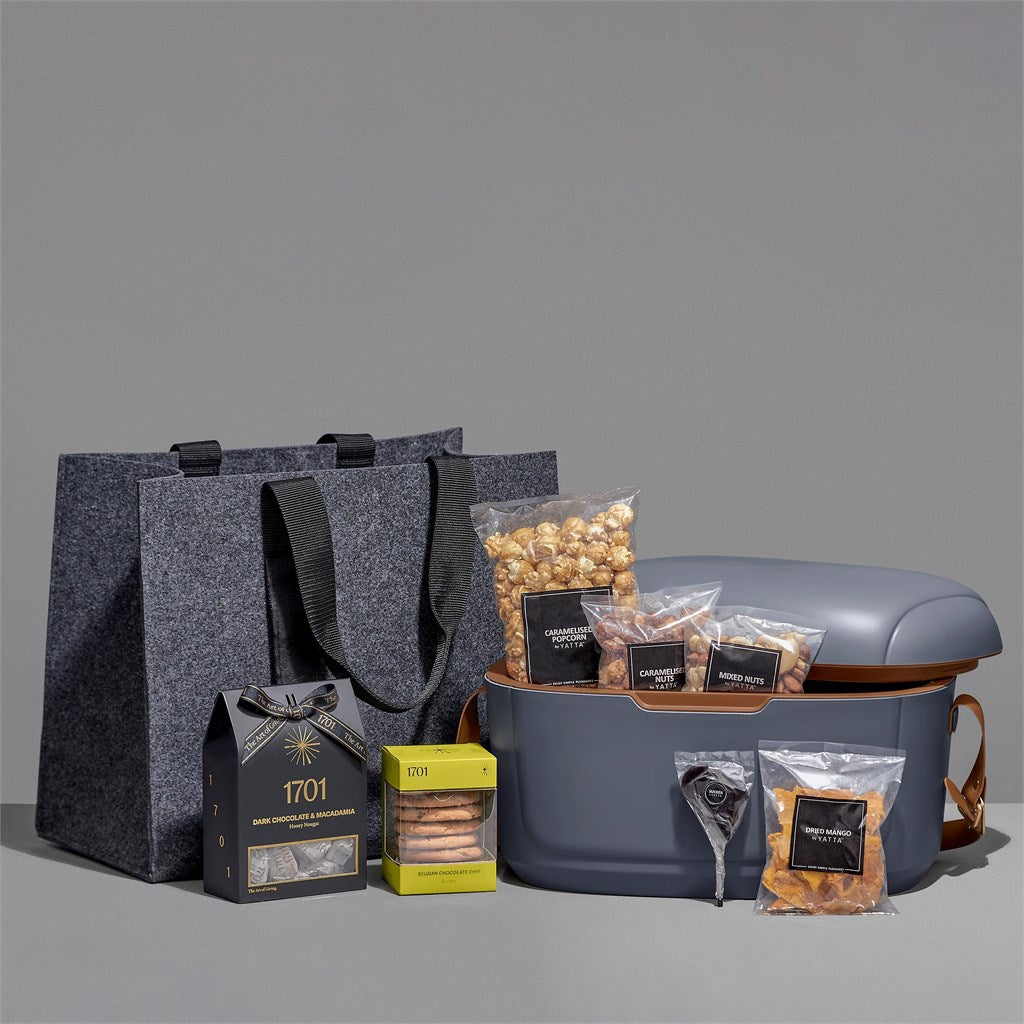 Yatta Elegant Escape Hamper - DARK GREY