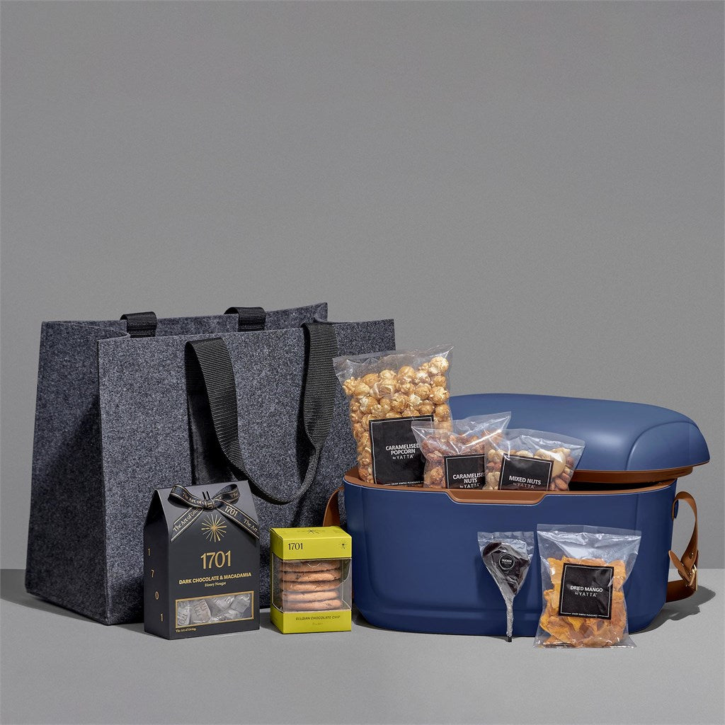 Yatta Elegant Escape Hamper - NAVY