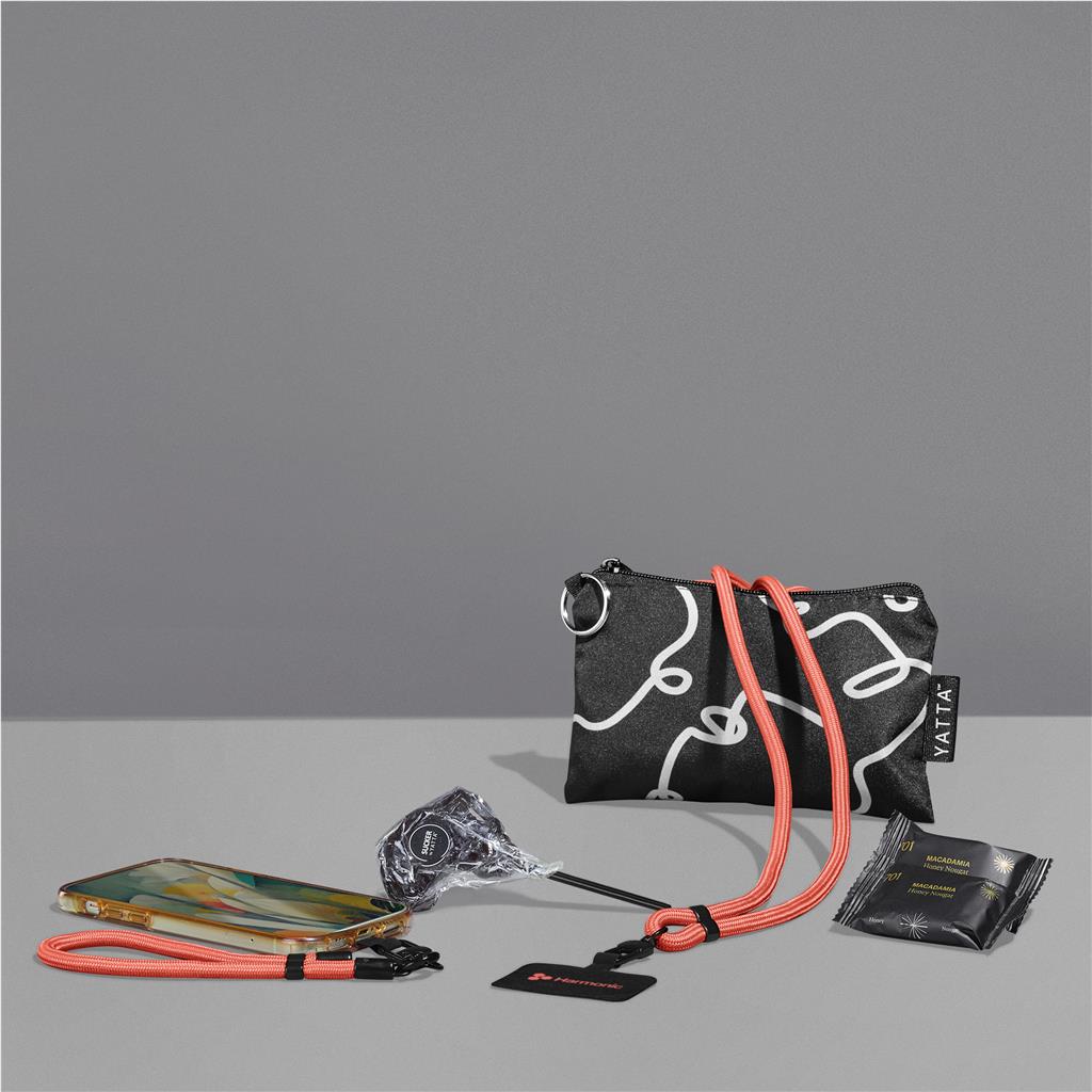 Yatta Strap & Stash Hamper - CORAL