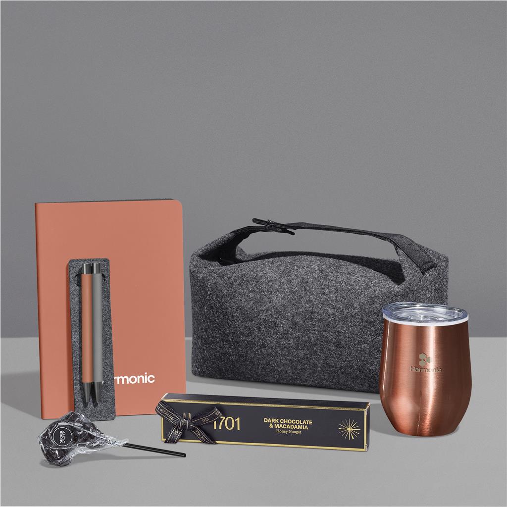 Yatta Luxe Lines Hamper - BURNT ORANGE
