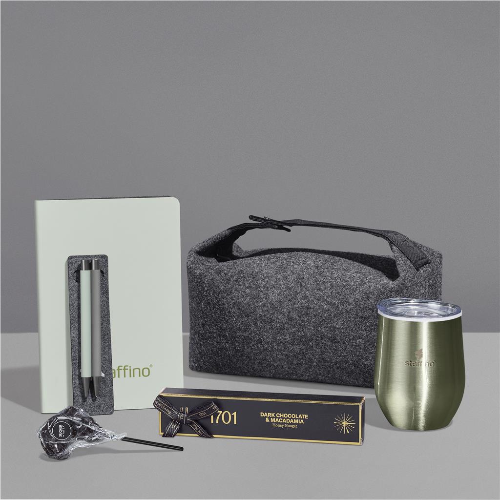 Yatta Luxe Lines Hamper - LIGHT GREEN