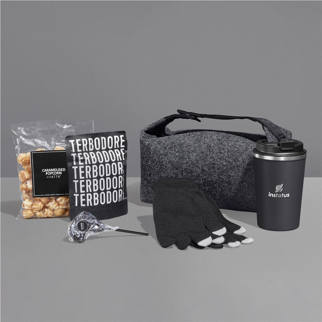 Yatta Frosty Fingers Hamper - CHARCOAL