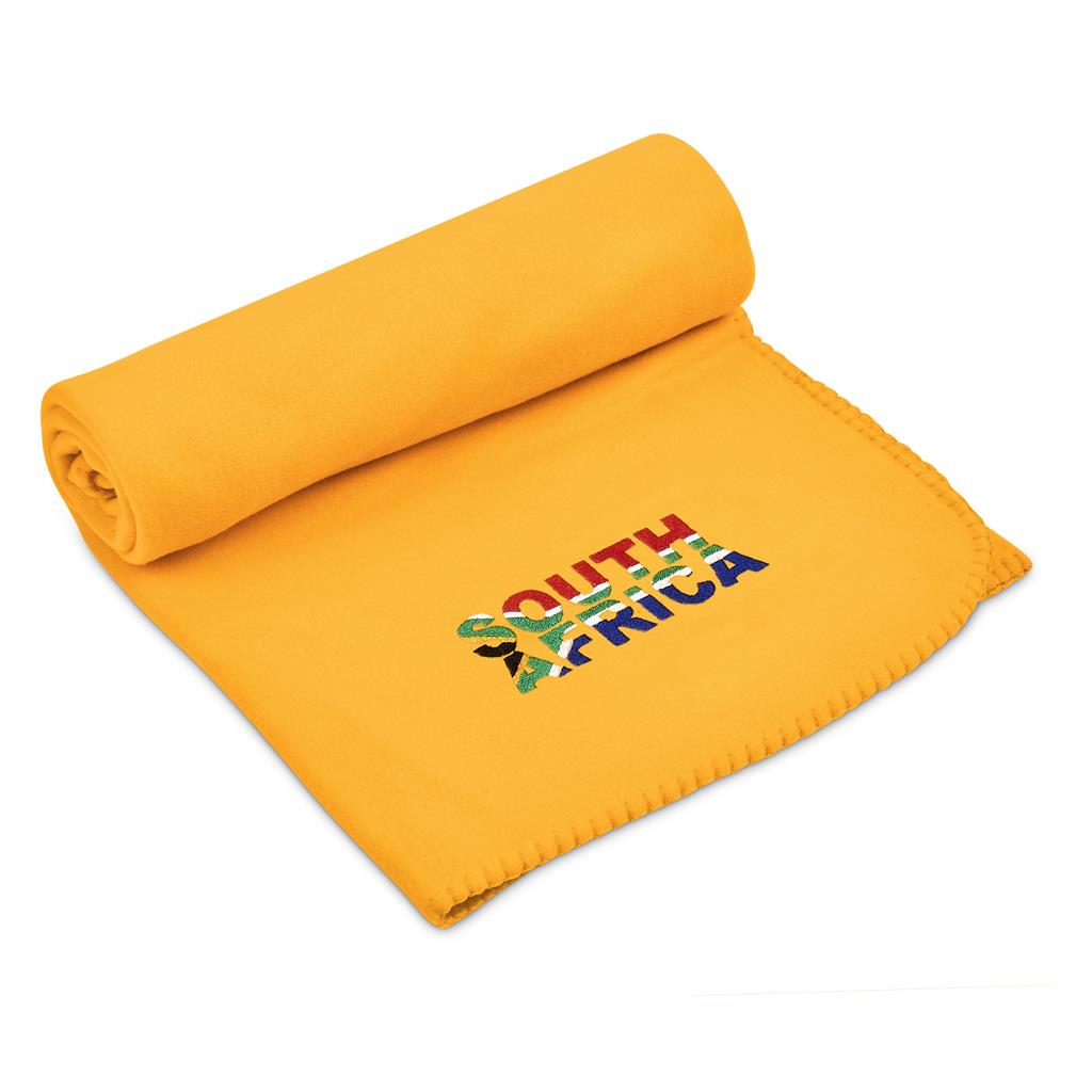 Cuddle Fleece Blanket - DARK YELLOW