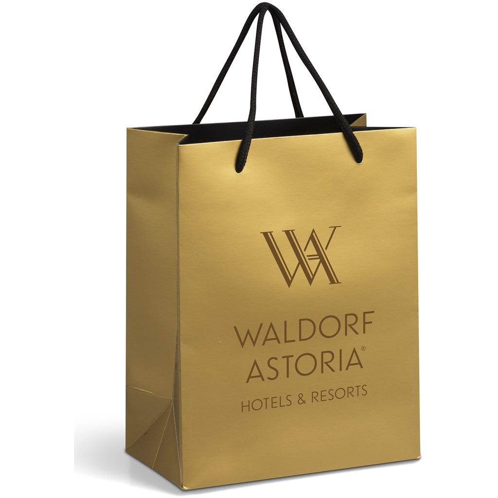 Altitude Dazzle Mini Paper Gift Bag - GOLD