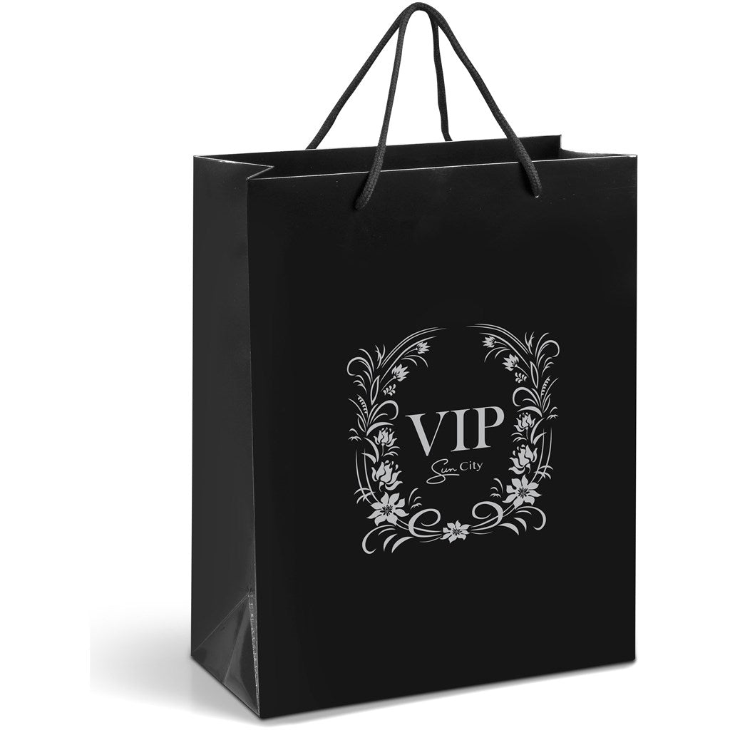 Altitude Dazzle Midi Paper Gift Bag - BLACK