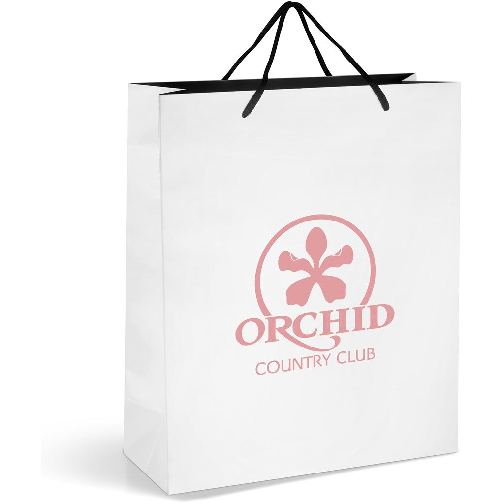 Altitude Dazzle Maxi Paper Gift Bag - SOLID WHITE