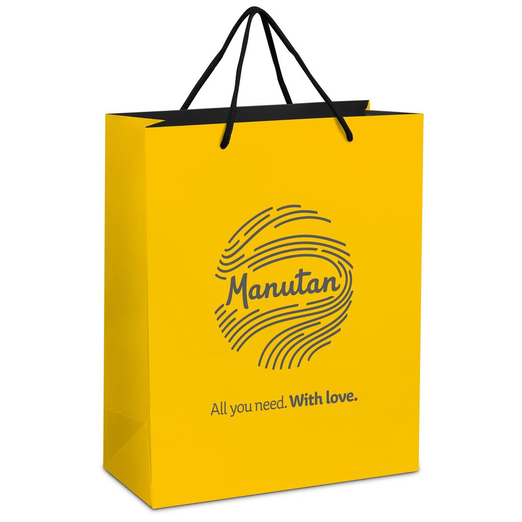Altitude Omega Midi Paper Gift Bag - YELLOW