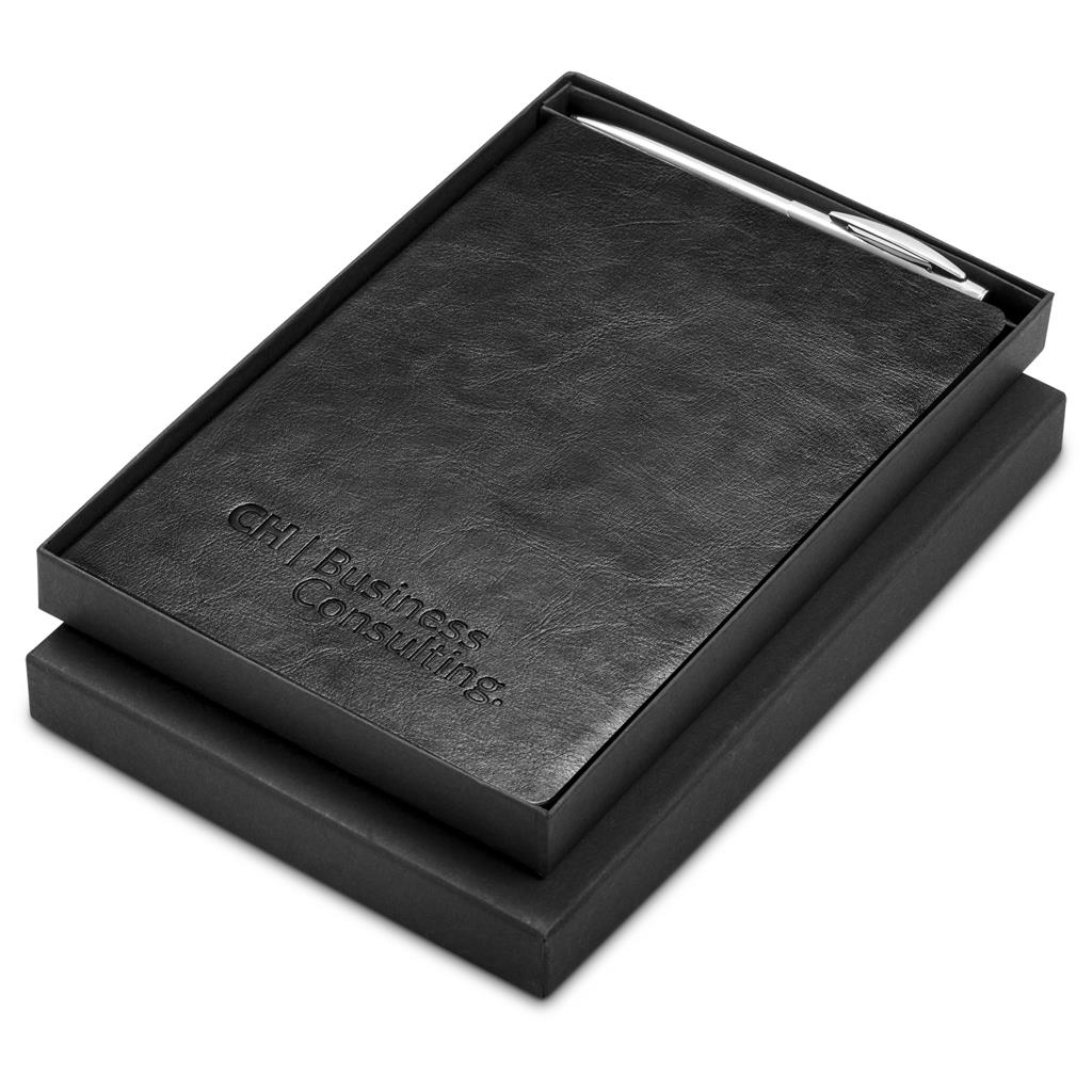 Renaissance Notebook & Pen Set - BLACK
