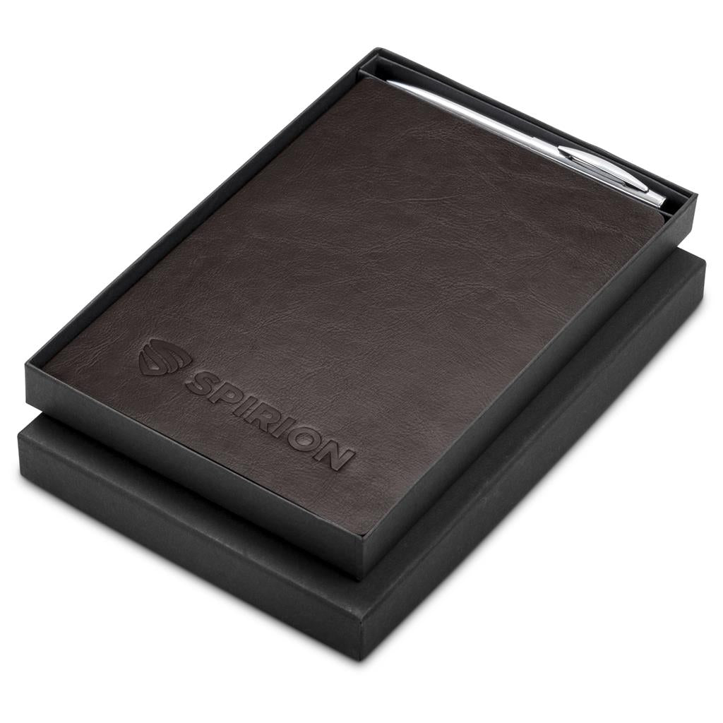 Renaissance Notebook & Pen Set - BROWN