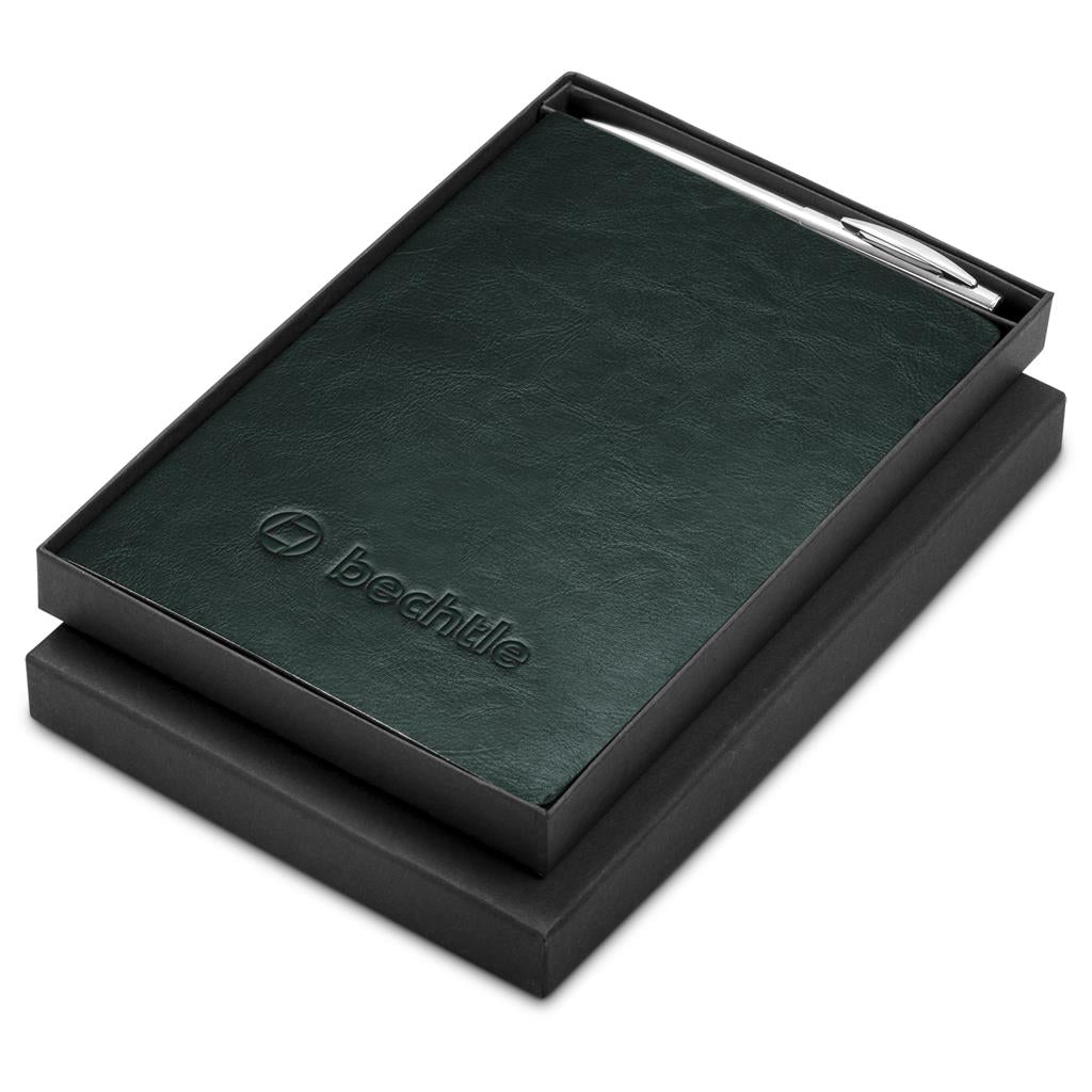 Renaissance Notebook & Pen Set - DARK GREEN