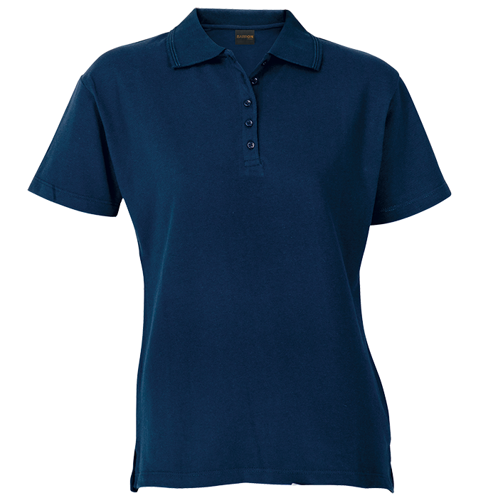 200g Pique Knit Golfer Ladies - Navy