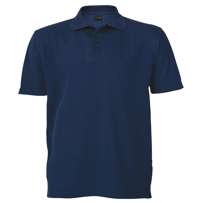 260g Barron Pique Knit Golfer - Navy