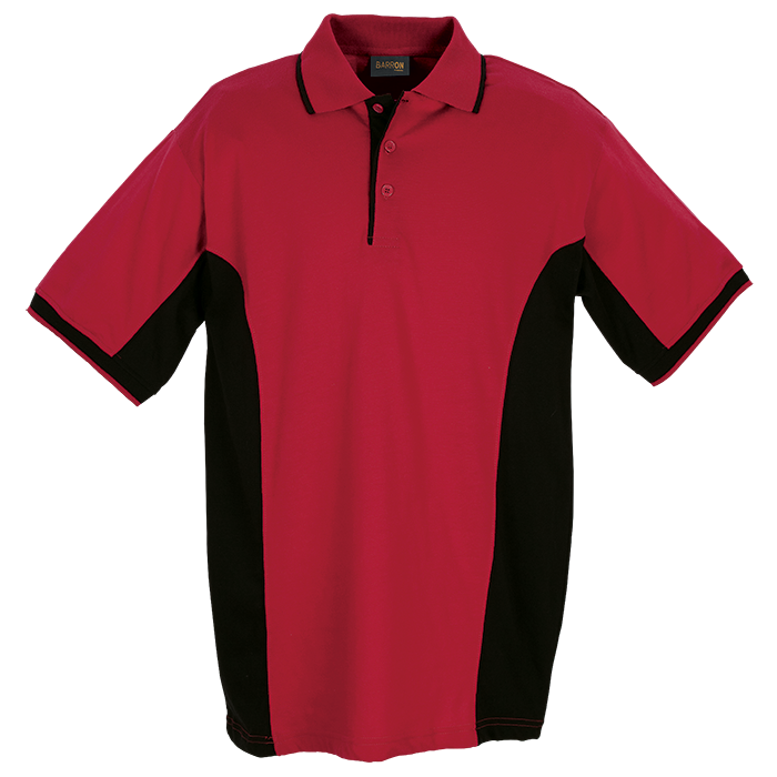 Two-Tone Golfer Mens - Red/Black