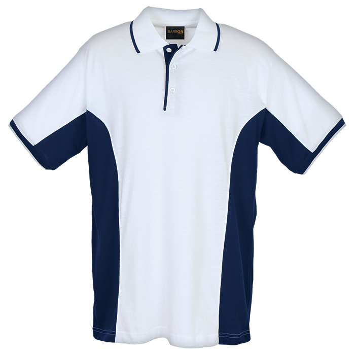 Two-Tone Golfer Mens - White/Navy
