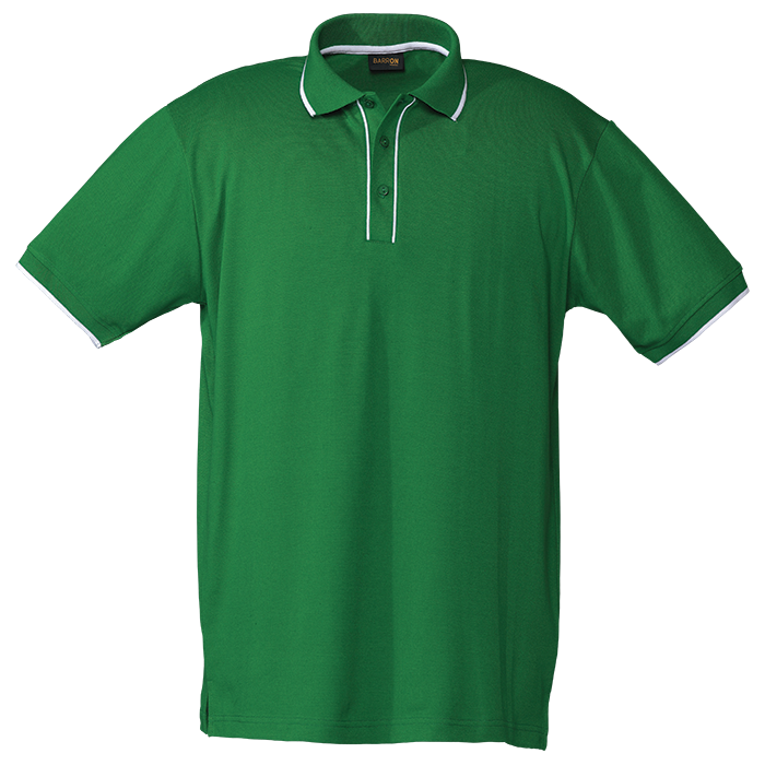 Piping Golfer Mens - Green/White