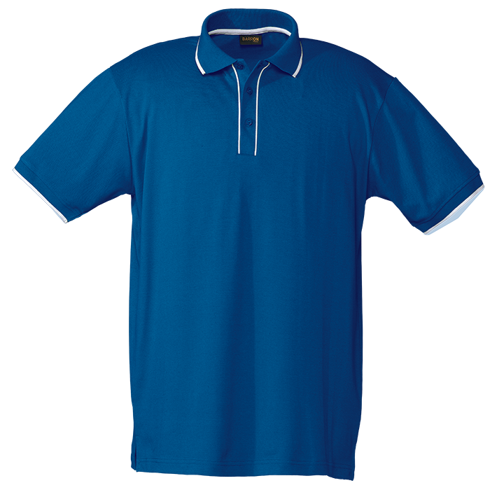 Piping Golfer Mens - Royal/White
