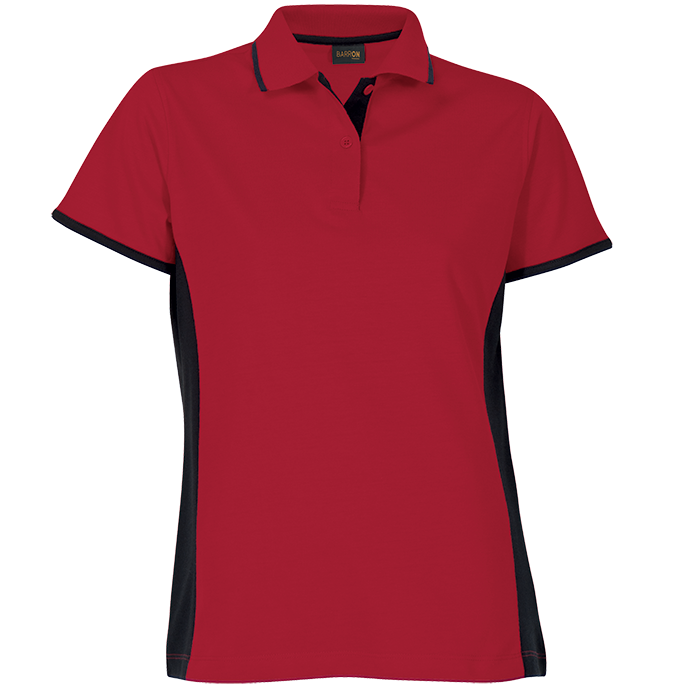 Two-Tone Golfer Ladies - Red/Black