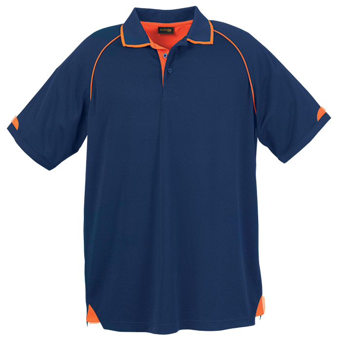 Felton Golfer Mens - Navy/Safety Orange