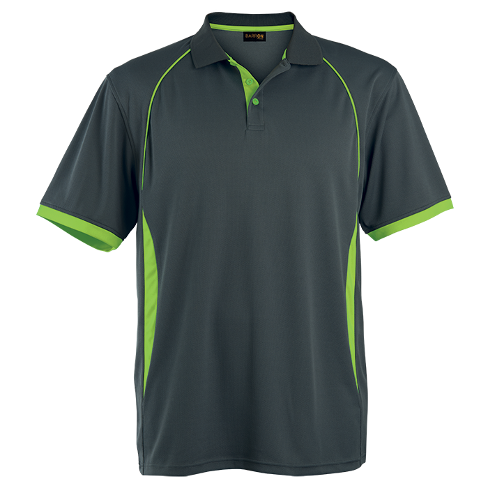 Derby Golfer Mens - Grey/Lime