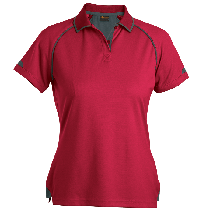 Felton Golfer Ladies - Red/Charcoal