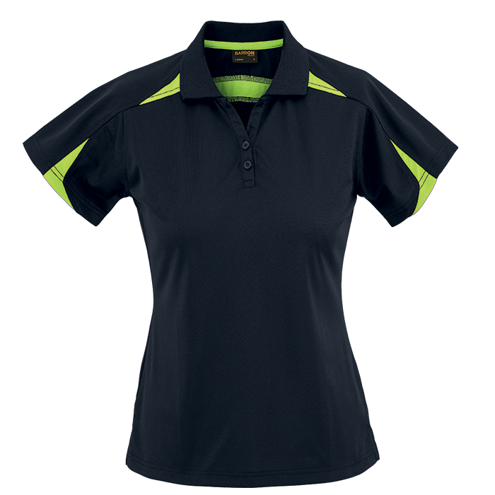 Solo Golfer Ladies - Black/Lime