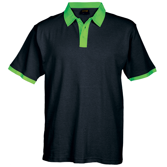 Aspen Golfer Mens - Black/Lime