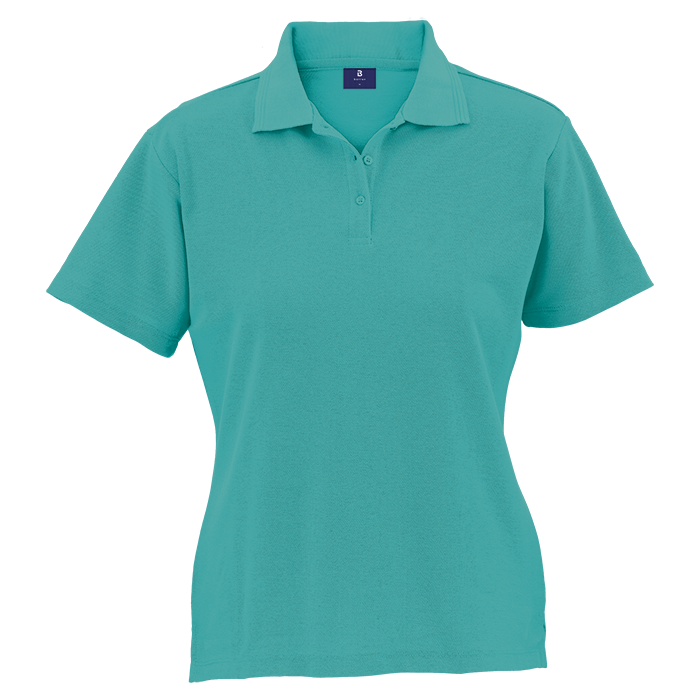 175g Barron Pique Knit Golfer Ladies - Aquamarine