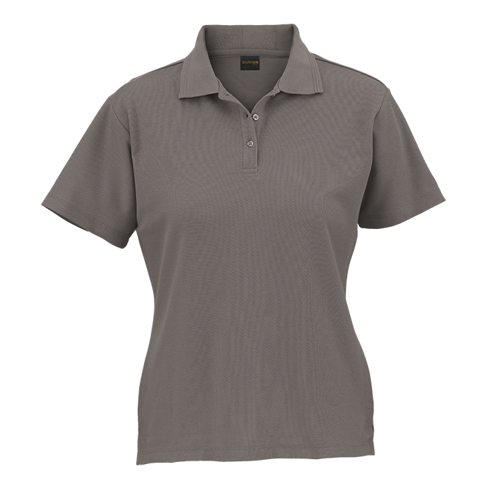 175g Barron Pique Knit Golfer Ladies - Steel Grey