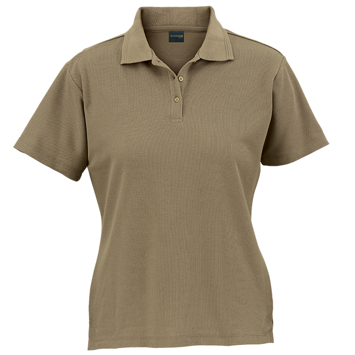 175g Barron Pique Knit Golfer Ladies - Khaki