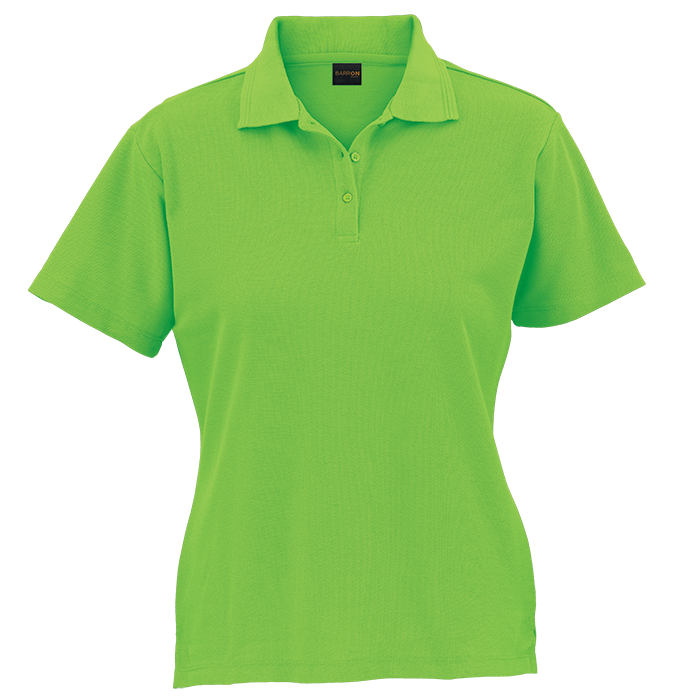 175g Barron Pique Knit Golfer Ladies - Lime