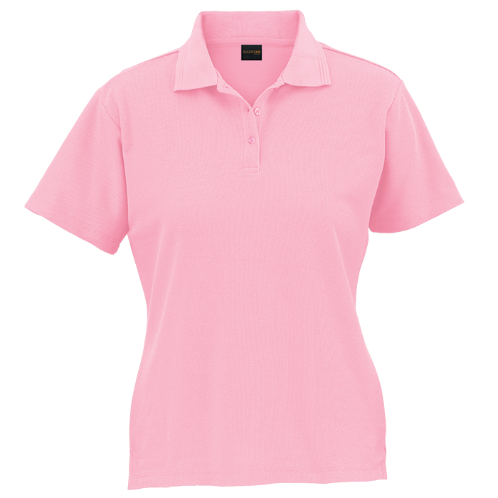 175g Barron Pique Knit Golfer Ladies - Pink