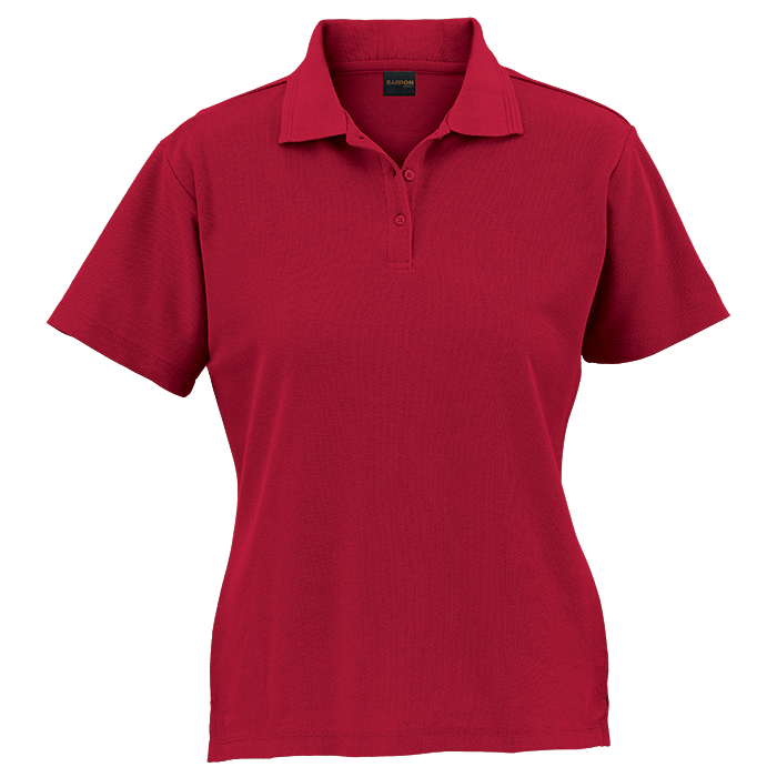 175g Barron Pique Knit Golfer Ladies - Red