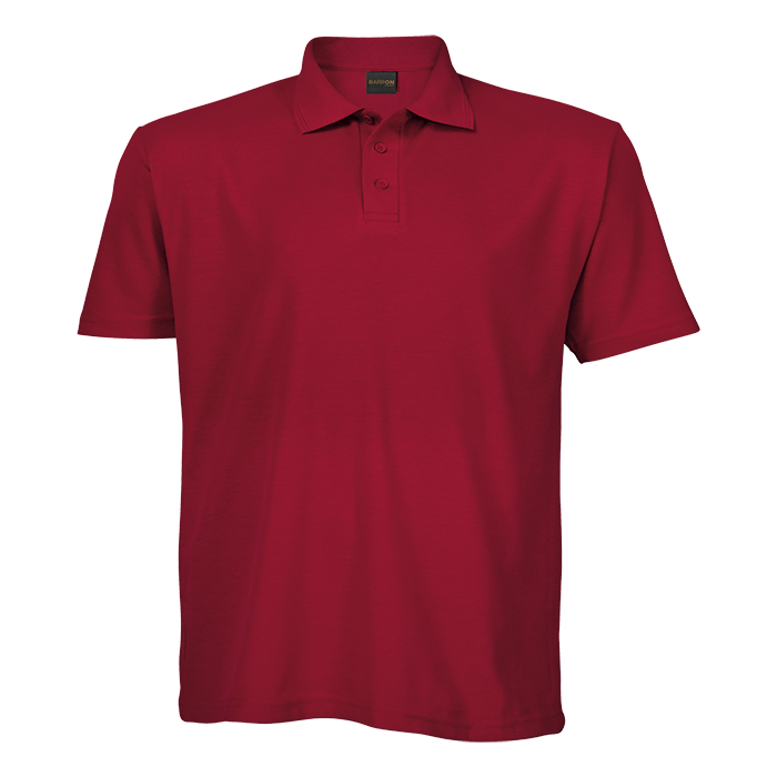 Value Pique Knit Golfer - Red