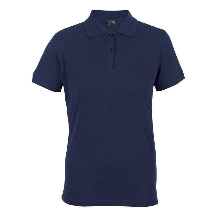 Stretch Pique Knit Golfer Mens - Navy