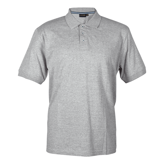 Barron Organic Cotton Golfer - Grey Melange