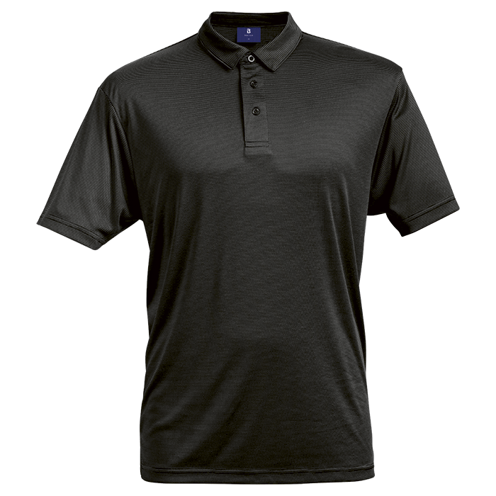 Berkley Stripe Golfer Mens - Black/Charcoal