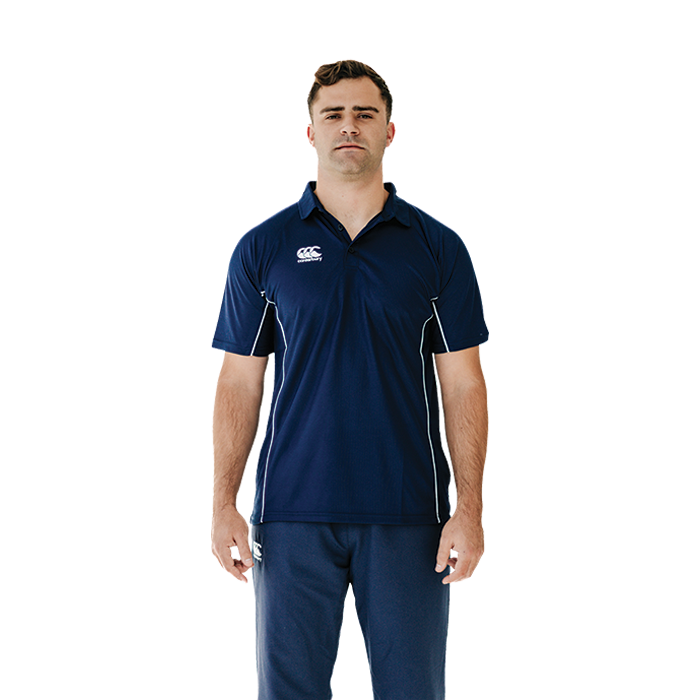 Canterbury Side Panel Polo - Navy
