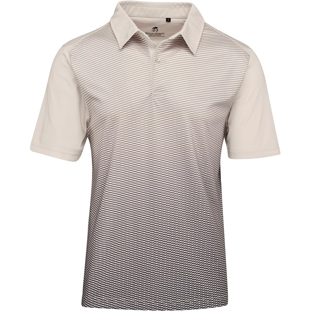 Mens Masters Golf Shirt - STONE