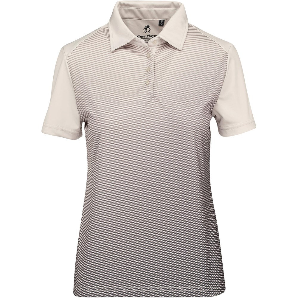 Ladies Masters Golf Shirt - STONE