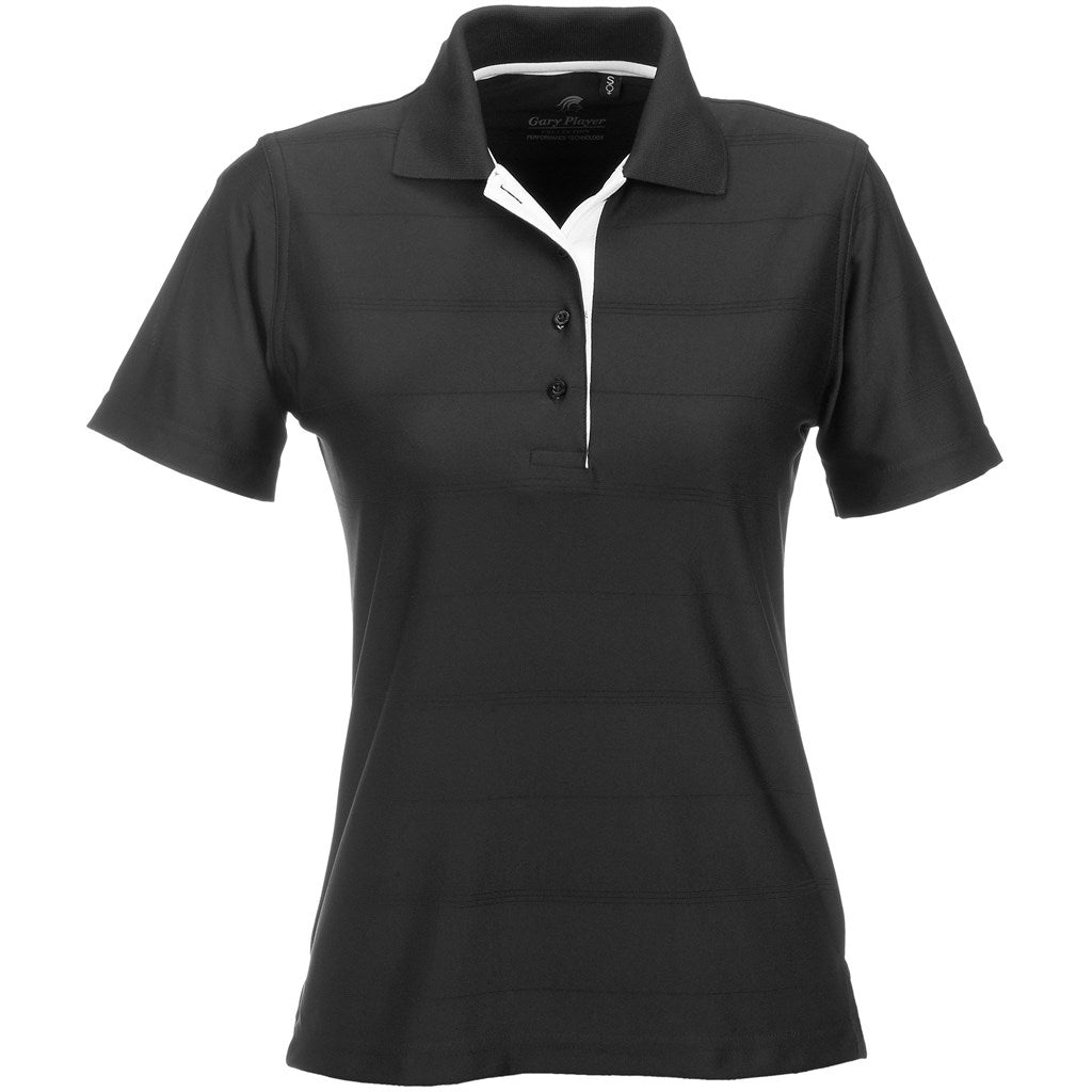 Ladies Admiral Golf Shirt - BLACK