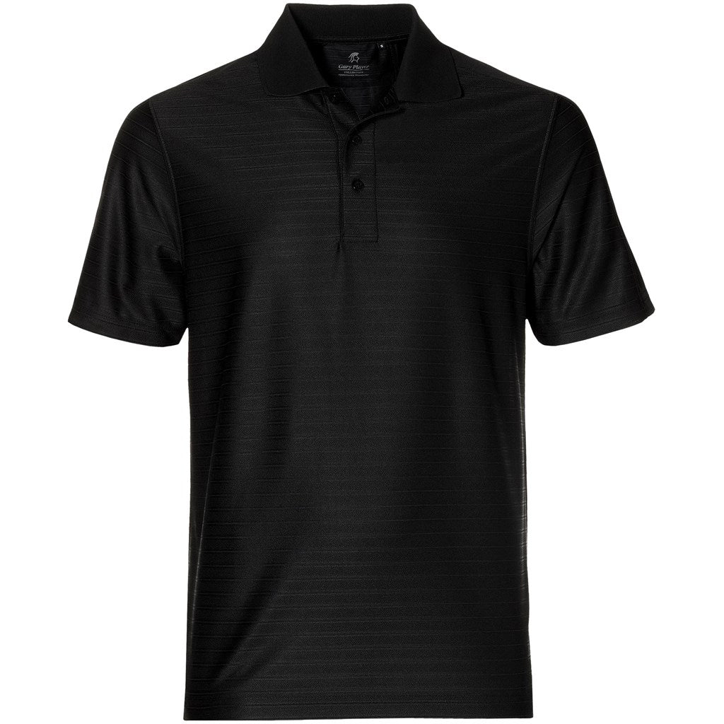Mens Oakland Hills Golf Shirt - BLACK