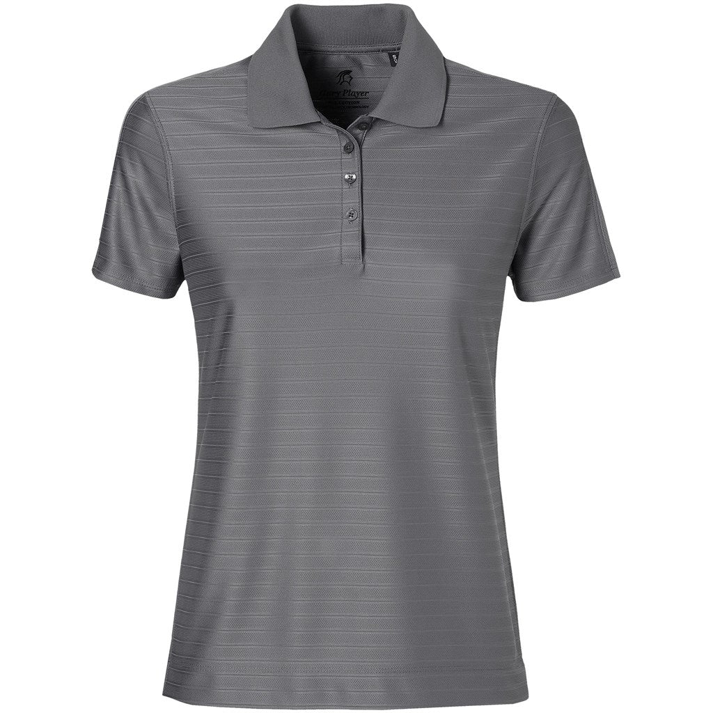 Ladies Oakland Hills Golf Shirt - GREY