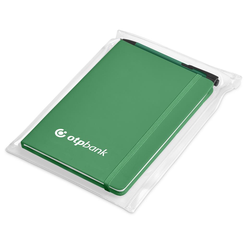 Altitude Powell Notebook & Pen Set - GREEN